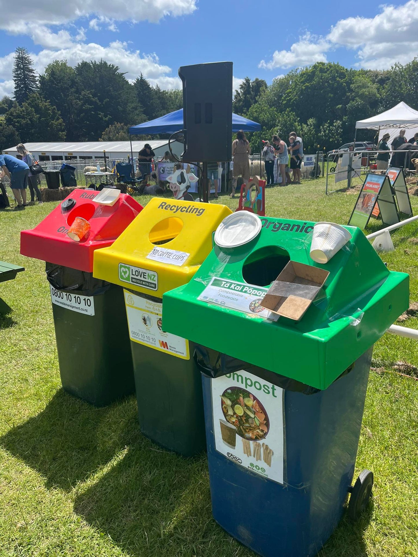 Bin Lids for Events