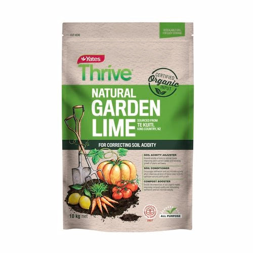 10kg Certified Organic Natural Garden Lime
